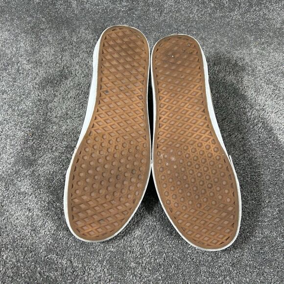 VANS Old Skool Mens Size 11 Yellow Canvas Suede Low-Top Skate Shoes Used - Picture 8 of 11